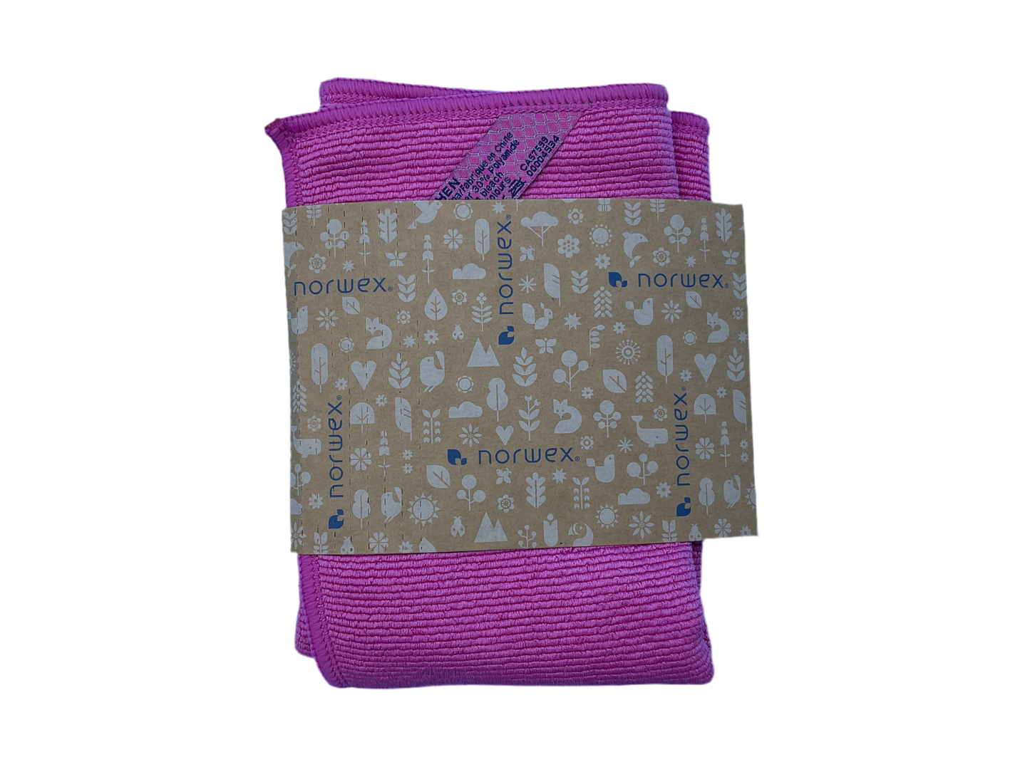 Norwex Pink Microfiber Kitchen Towel with BacLock® (25.59" x 13.78")
