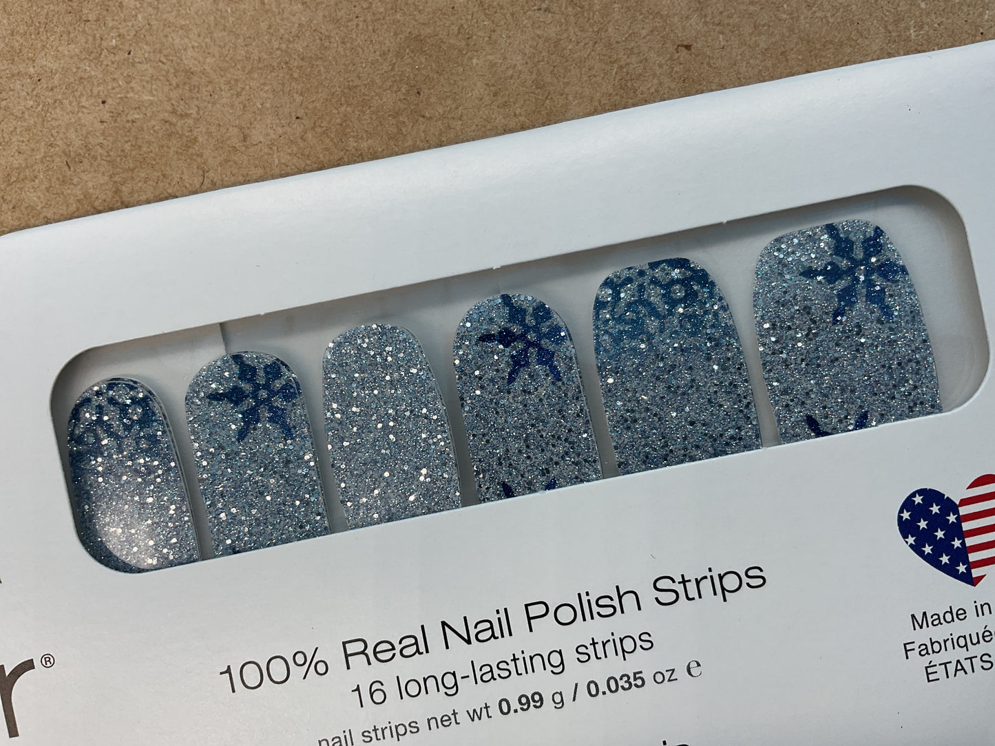 Color Street Nail Strips | Ice Ice Maybe | Real Polish | Easy Apply