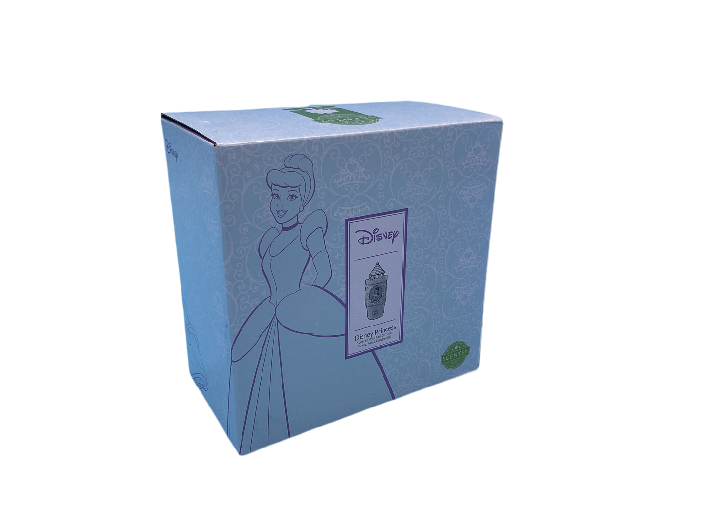 Scentsy Disney Princess Wall Fan Diffuser – Belle, Ariel & Cinderella Plug-In Pod Diffuser