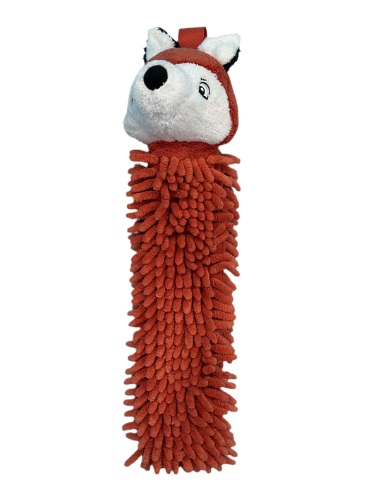Norwex Kids Pet To Dry Chenille Hand Towel – Fox with BacLock®