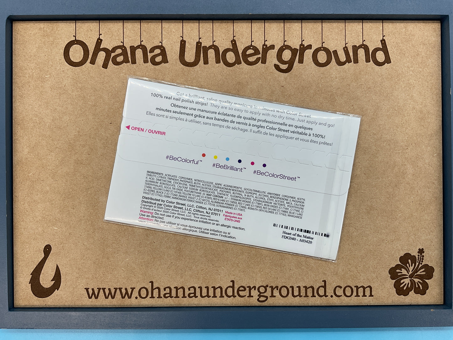 Color Street Nail Strips | Heart of the Matter | Real Polish | Easy Apply |