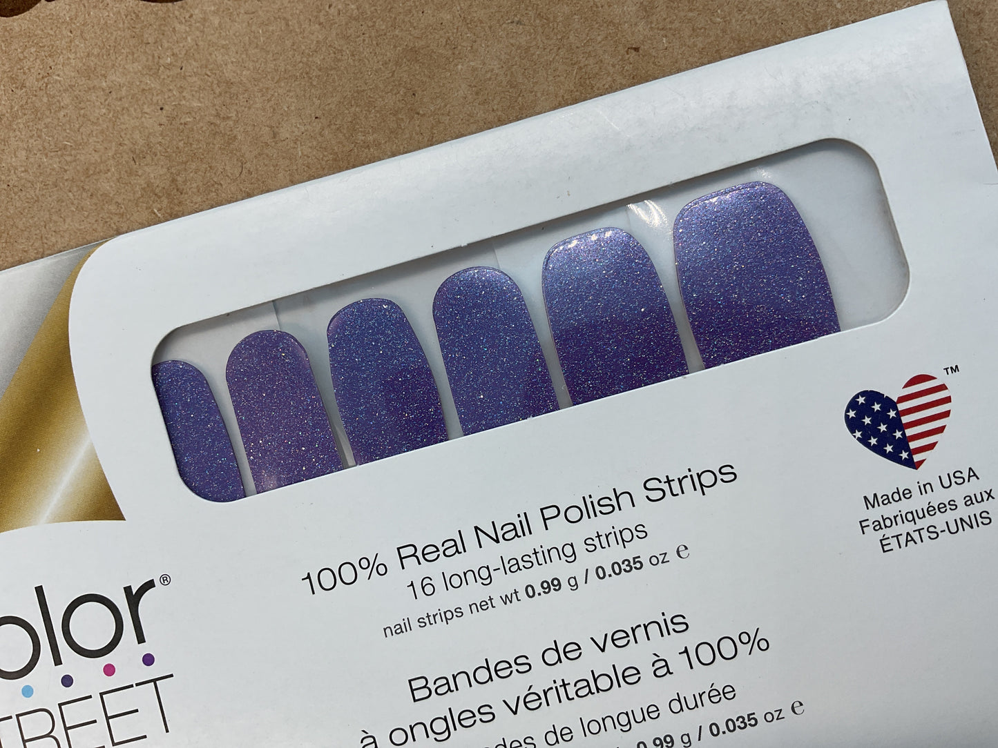 Color Street Nail Strips | Glitter Days Ahead | Real Polish | Easy Apply |