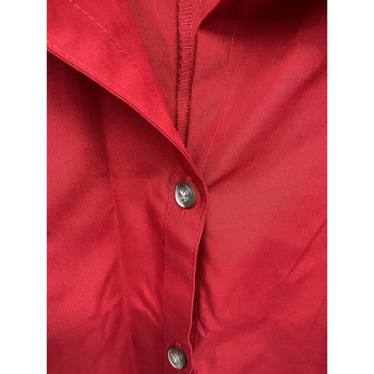 Van Heusen Women’s Button-Up Dress Shirt L (12–14)