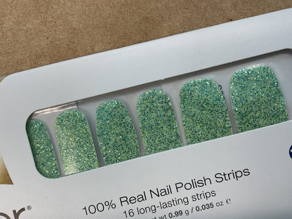 Color Street Nail Strips | Hint of Mint | Real Polish | Easy Apply |