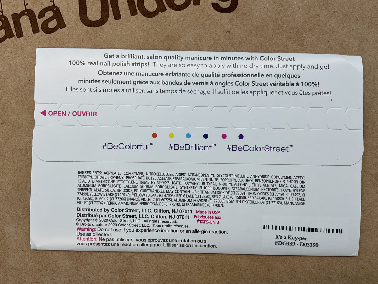 Color Street Nail Strips | It's a Key-per | Real Polish | Easy Apply