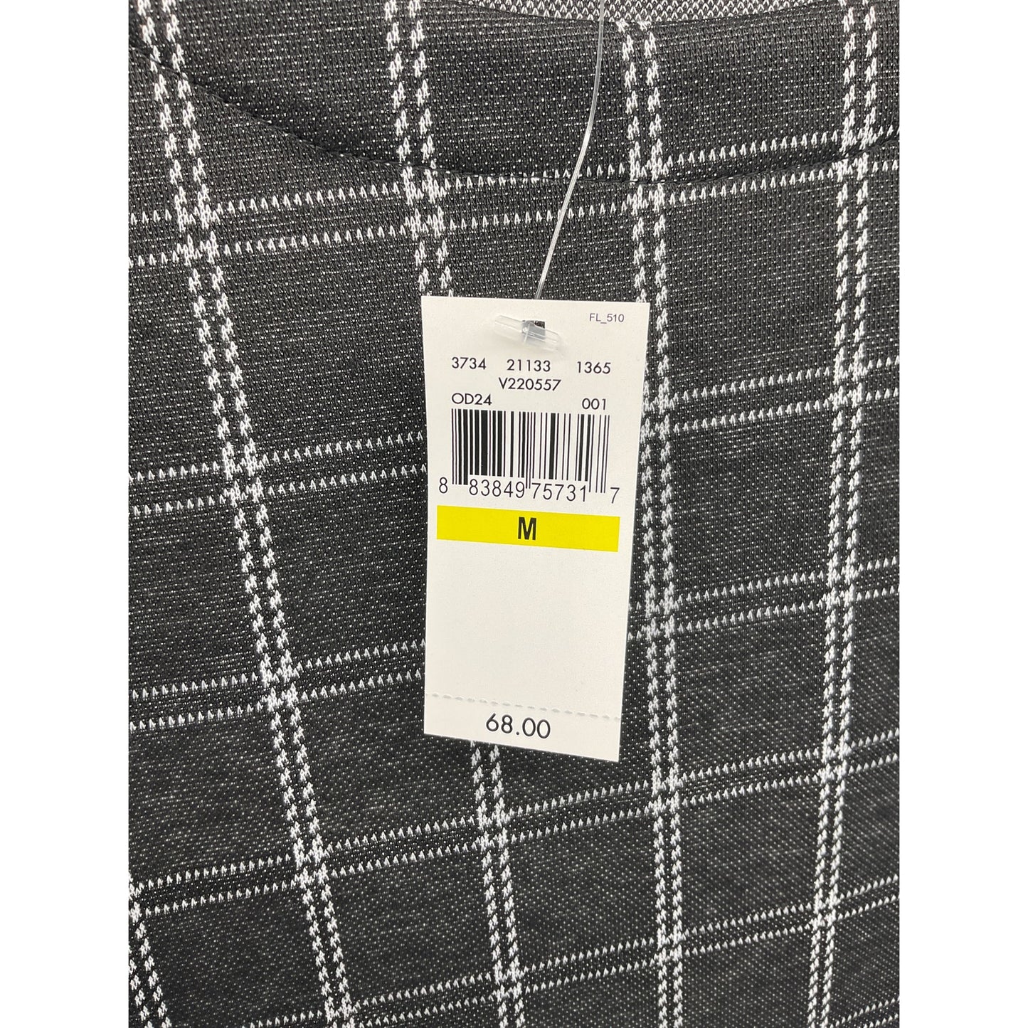 Van Heusen Women’s Plaid Stretch Top – M