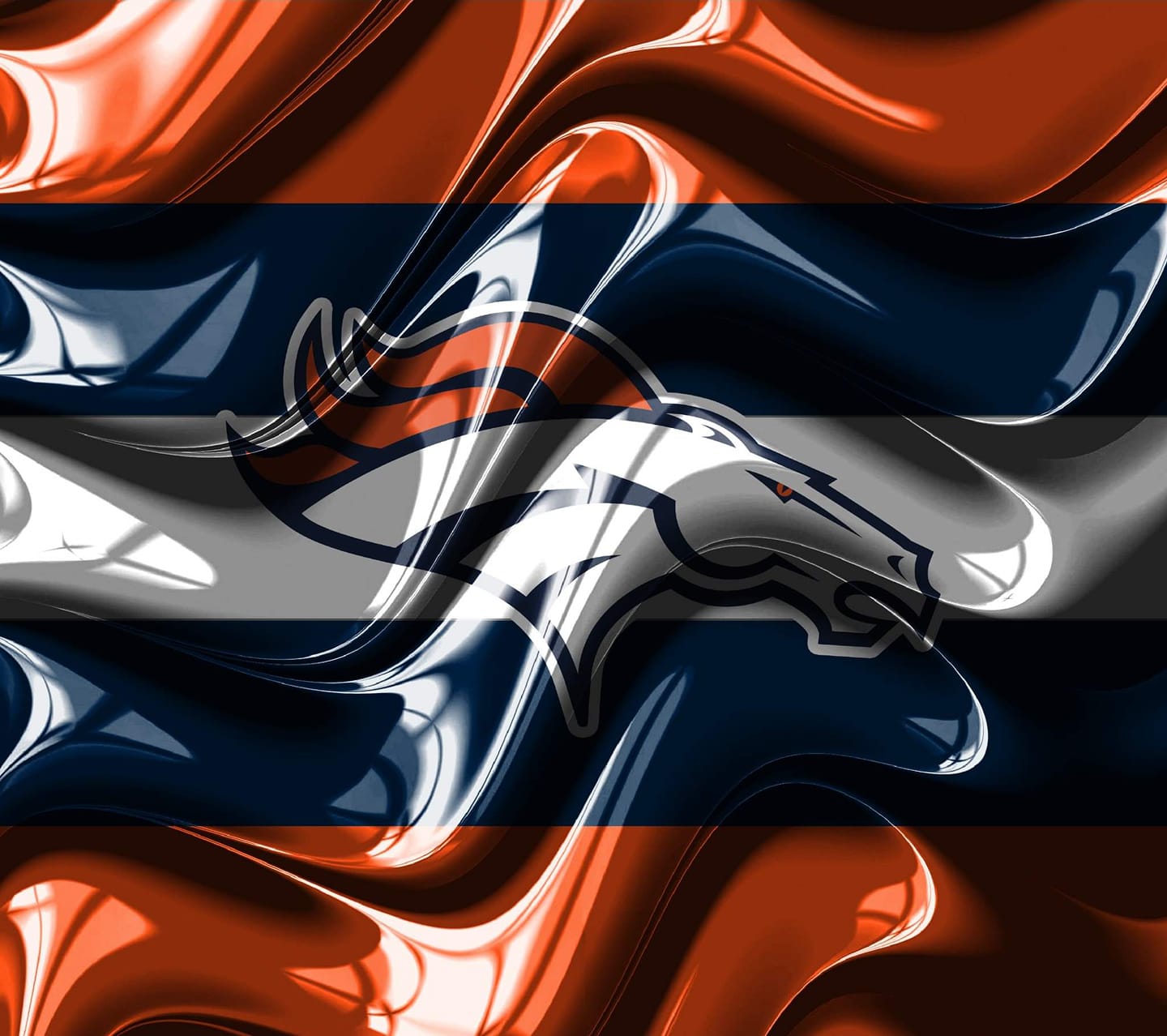 Denver Broncos Flag 20 oz. Tumbler