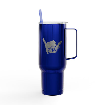 Ohana Underground Engraved Tumbler Shaka Hand Aloha Design 40oz