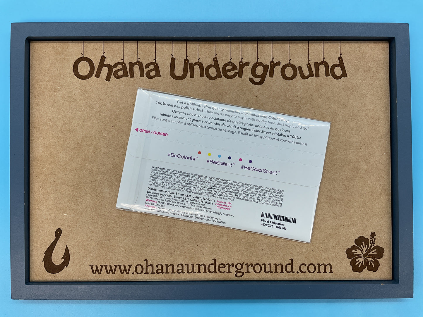 Color Street Nail Strips | Floral Obligation | Real Polish | Easy Apply |