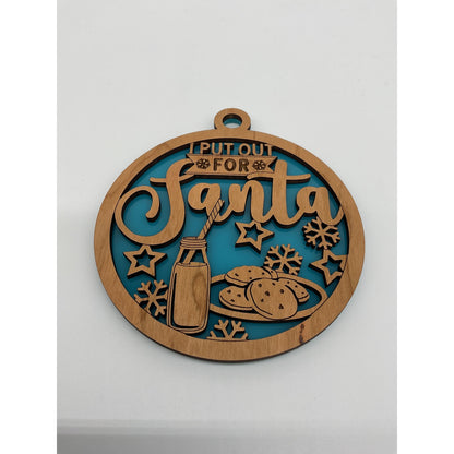 Shaka Brands I Put Out For Santa Ornament