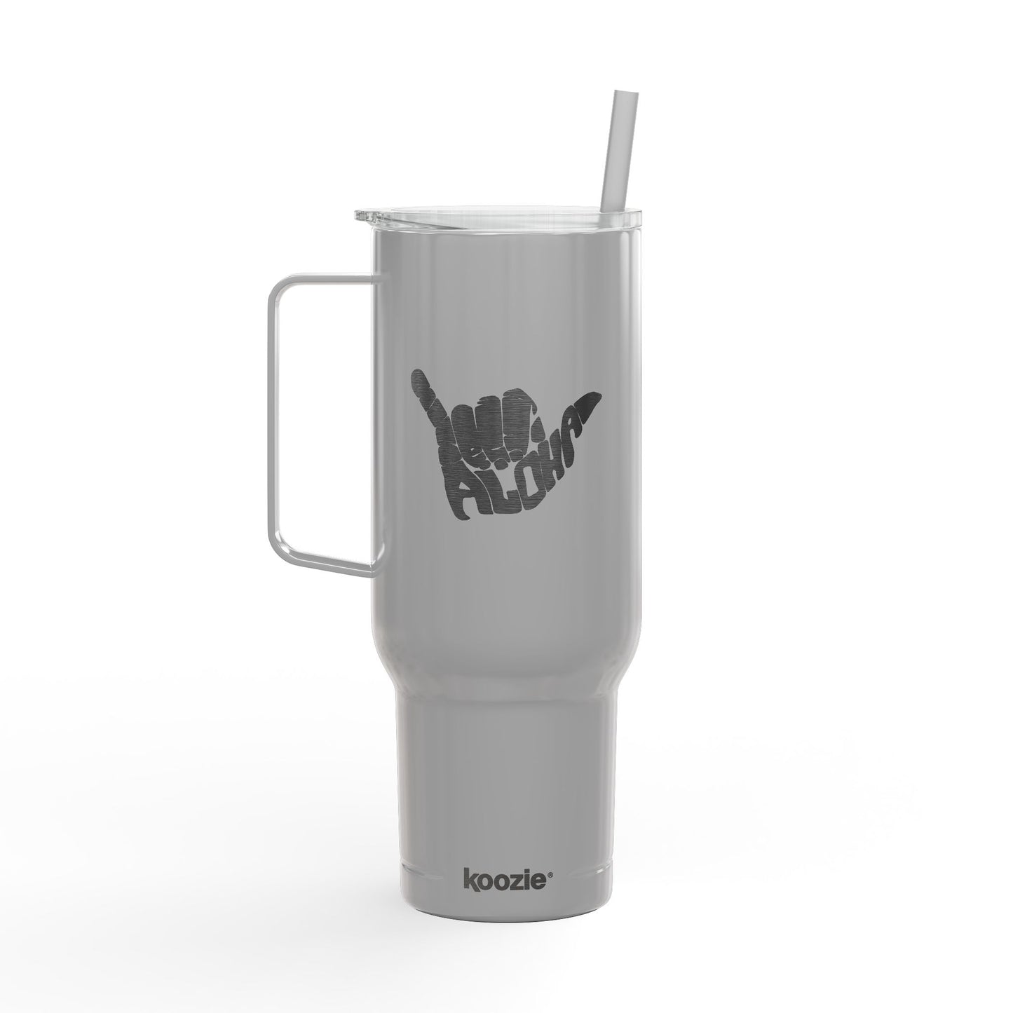 Ohana Underground Engraved Tumbler Shaka Hand Aloha Design 40oz