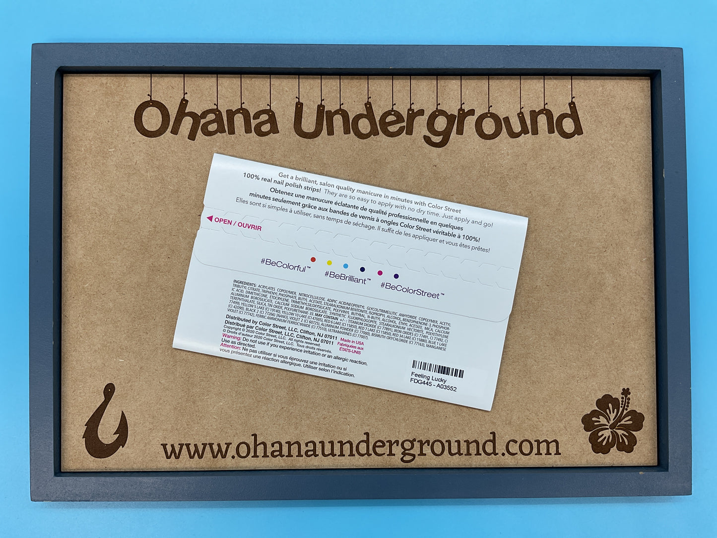 Color Street Nail Strips | Feeling Lucky | Real Polish | Easy Apply |