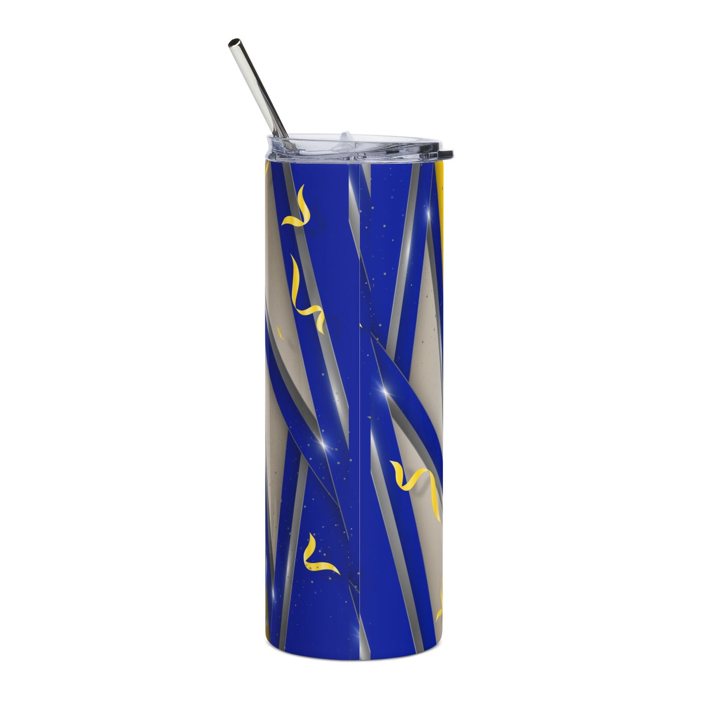 2026 Senior Stainless Steel Tumbler Graduation Travel Cup w/ Lid & Straw