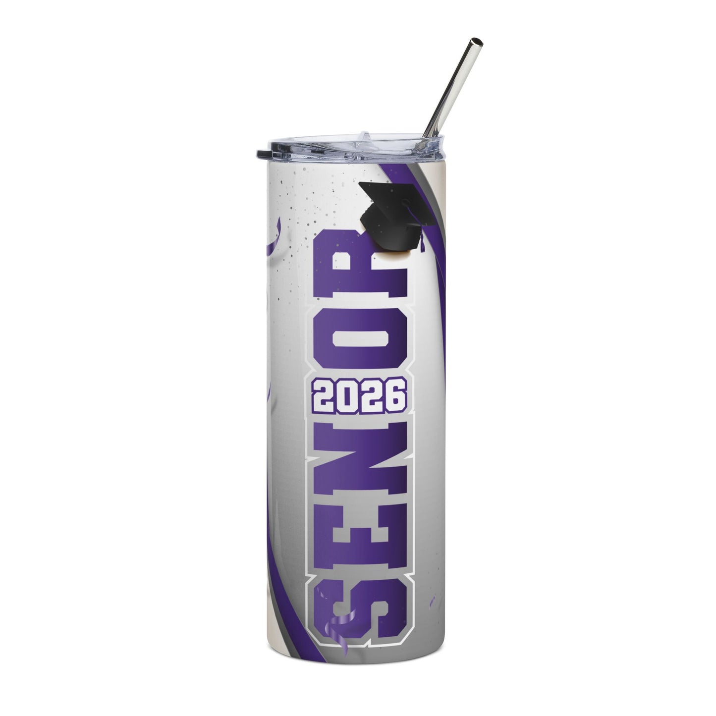 Senior 2026 Stainless Steel Tumbler – Graduation Insulated 20oz Travel Cup