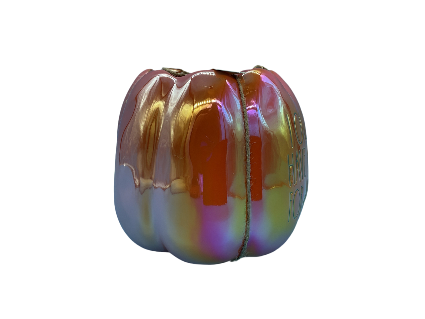 Rae Dunn Pumpkin Planter I Only Have Pies For You 7.25in