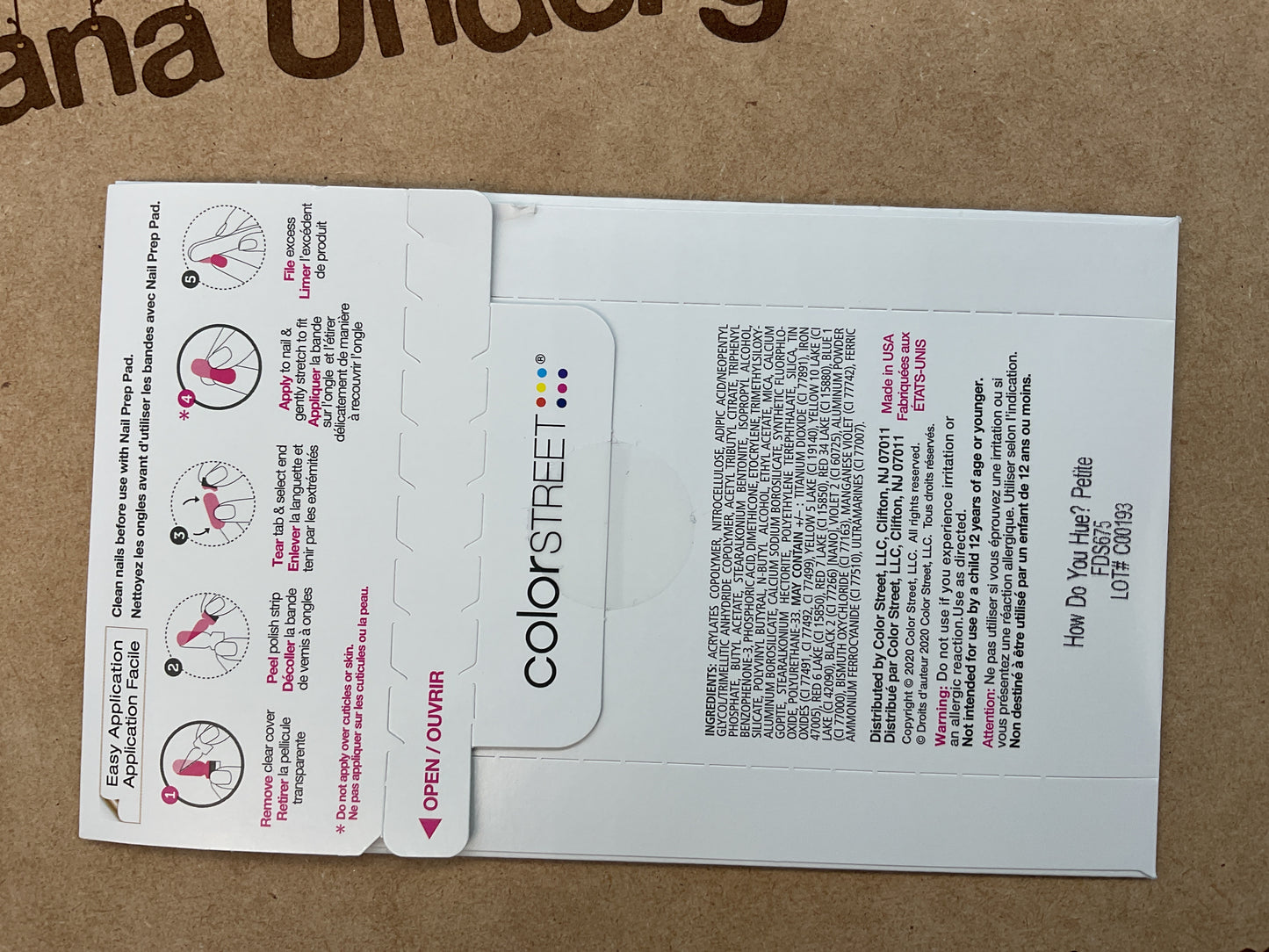 Color Street Petite How Do You Hue? | Real Polish Strips