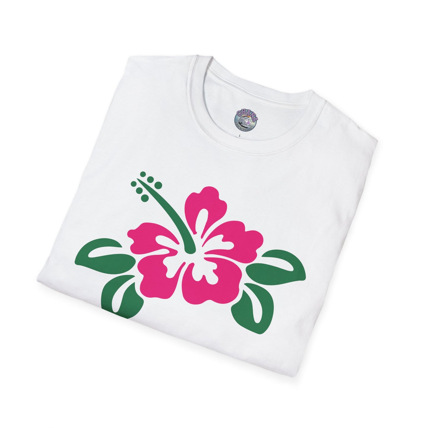 Shaka Brands Tropical Floral Hibiscus T Shirt S-2XL