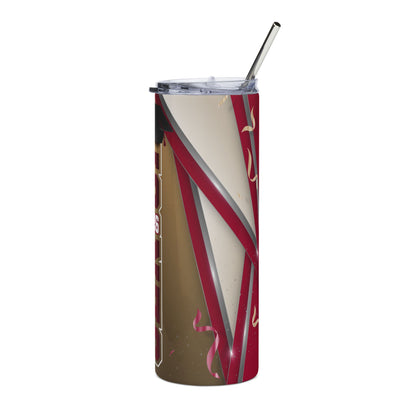 2026 Senior Stainless Steel Tumbler – Graduation Travel Cup with Cap & Straw