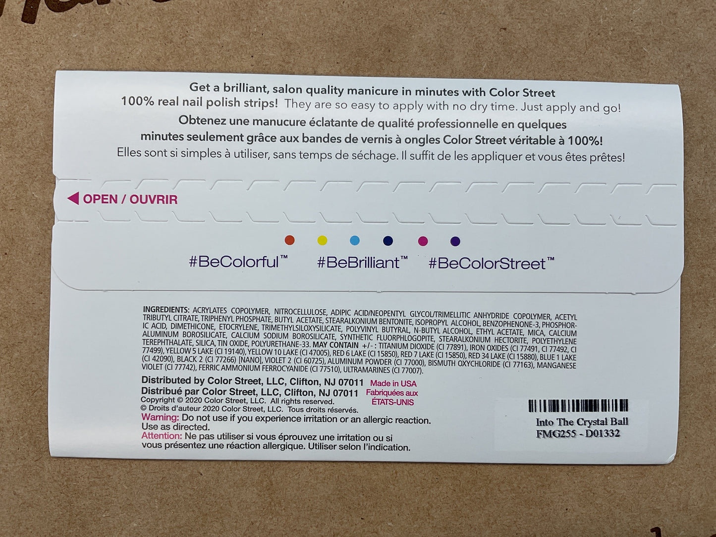 Color Street Nail Strips | Into the Crystal Ball | Real Polish | Easy Apply