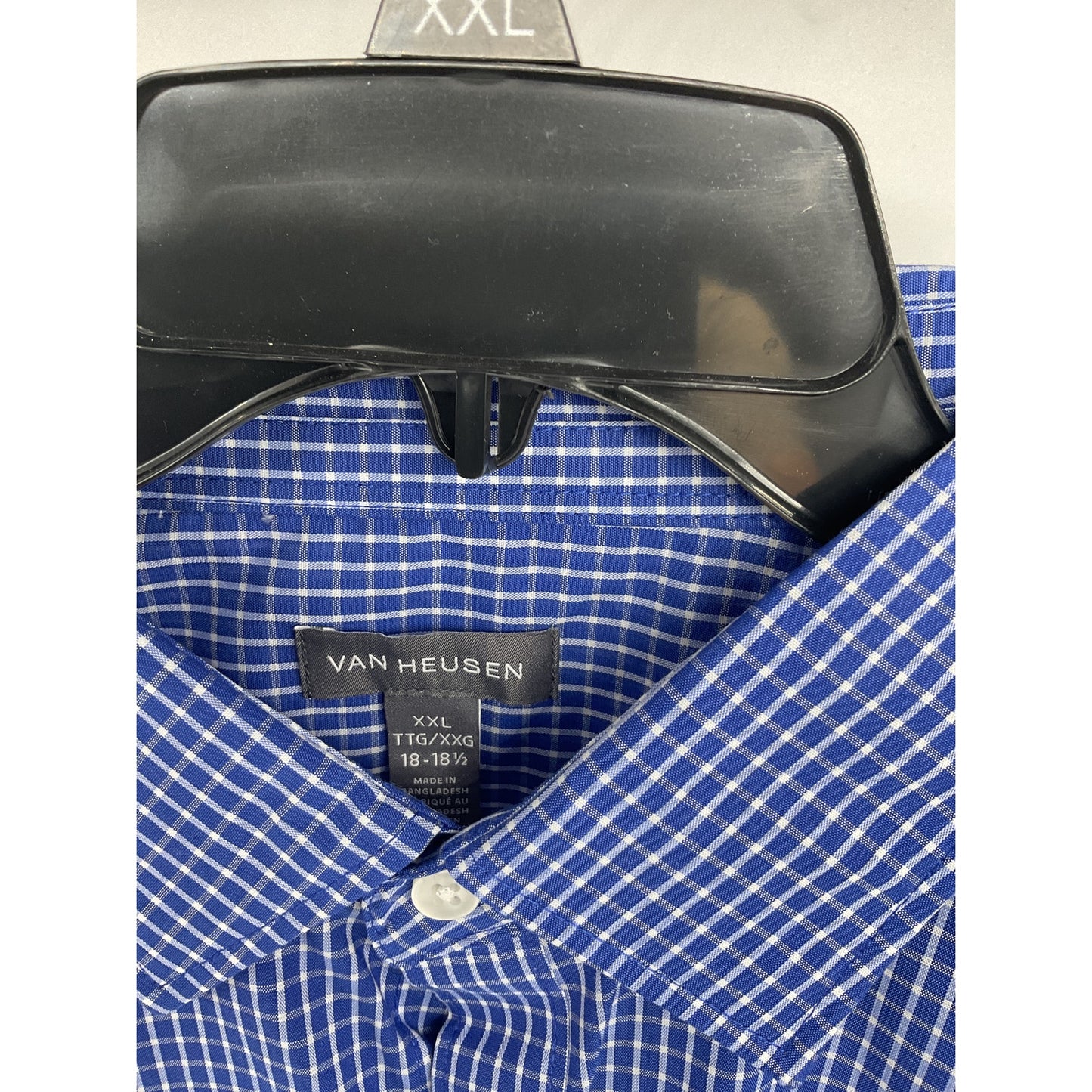 Van Heusen Men’s Wrinkle-Free Button-Down Shirt XXL