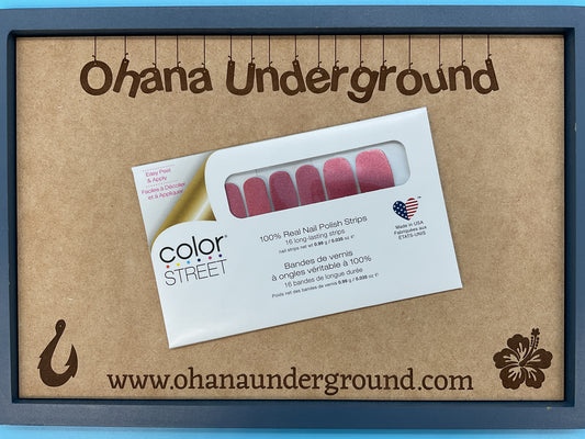 Color Street Nail Strips | Havana Gold | Real Polish | Easy Apply |