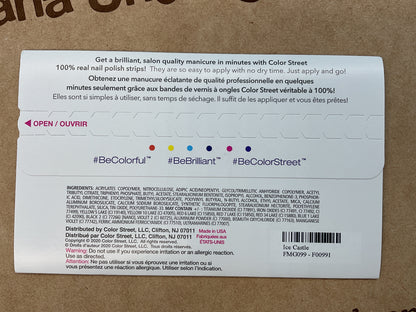 Color Street Nail Strips | Ice Castle | Real Polish | Easy Apply