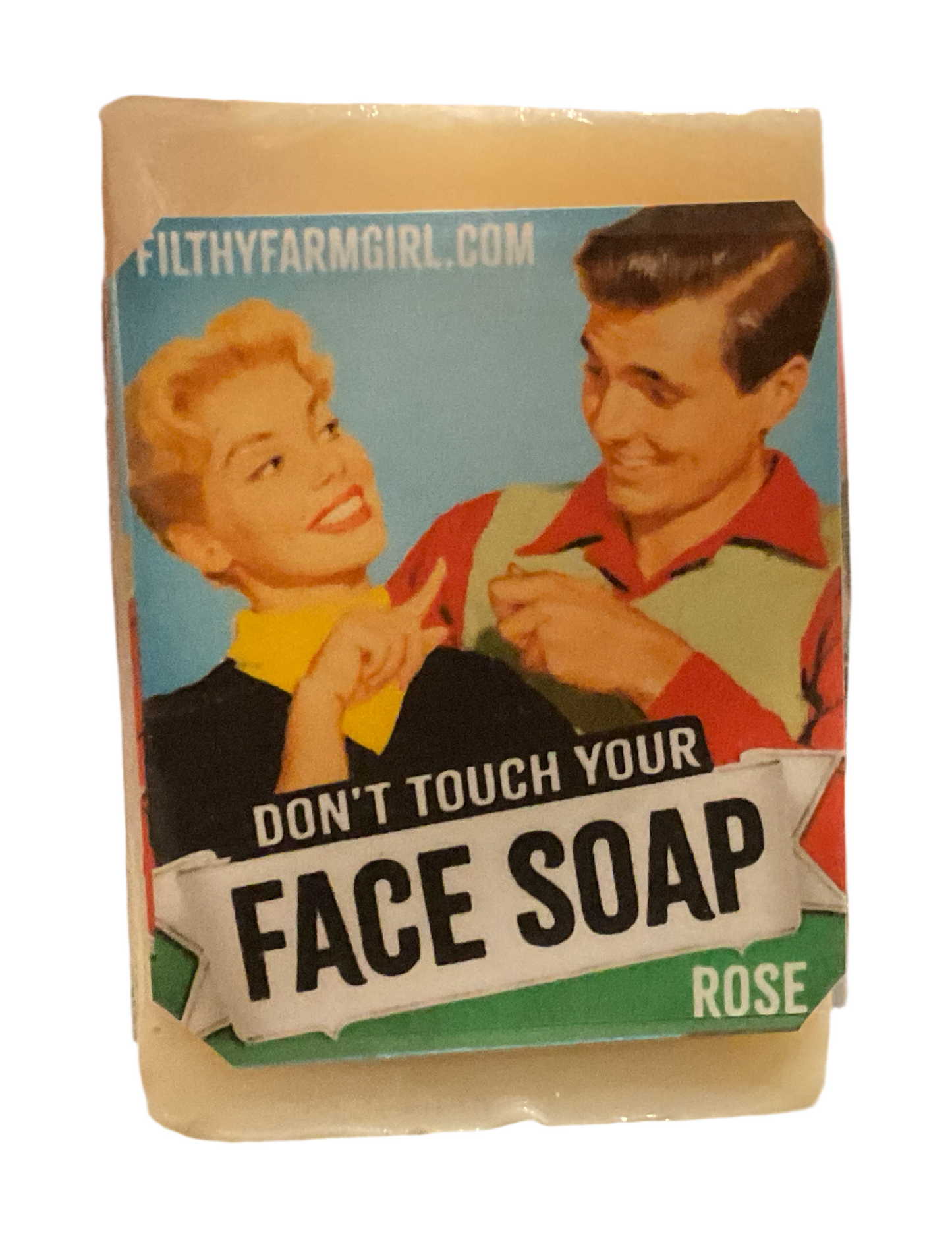 Filthy Farmgirl ~ Soap *Don't Touch Your Face* Small Bar (2 oz)