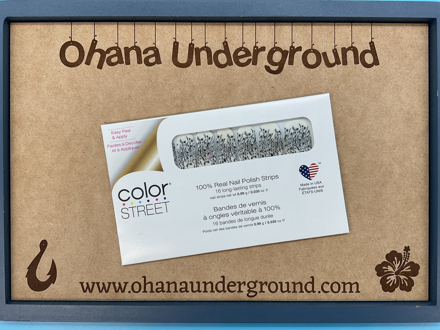 Color Street Nail Strips – Grow On You (Clear Overlay)