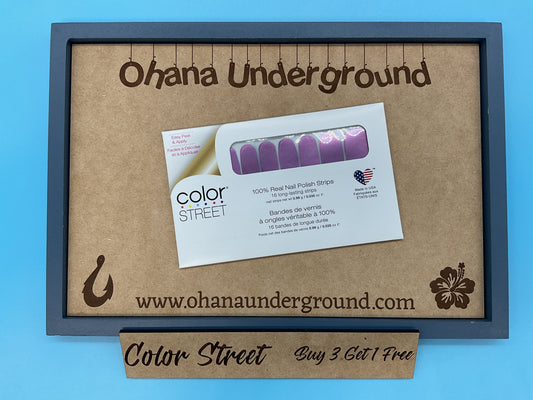 Color Street Nail Strips | Iris-dium | Real Polish | Easy Apply