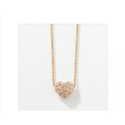 Touchstone Crystal Blush Heart Necklace