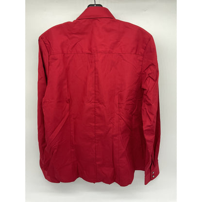 Van Heusen Women’s Button-Up Dress Shirt L (12–14)