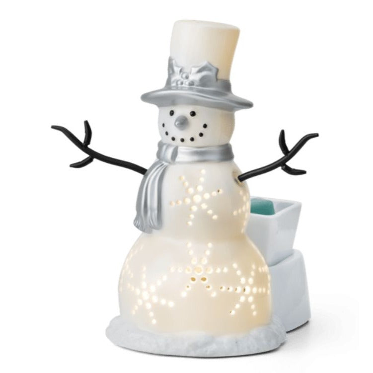 Scentsy ~ Sparkling Snowman Warmer