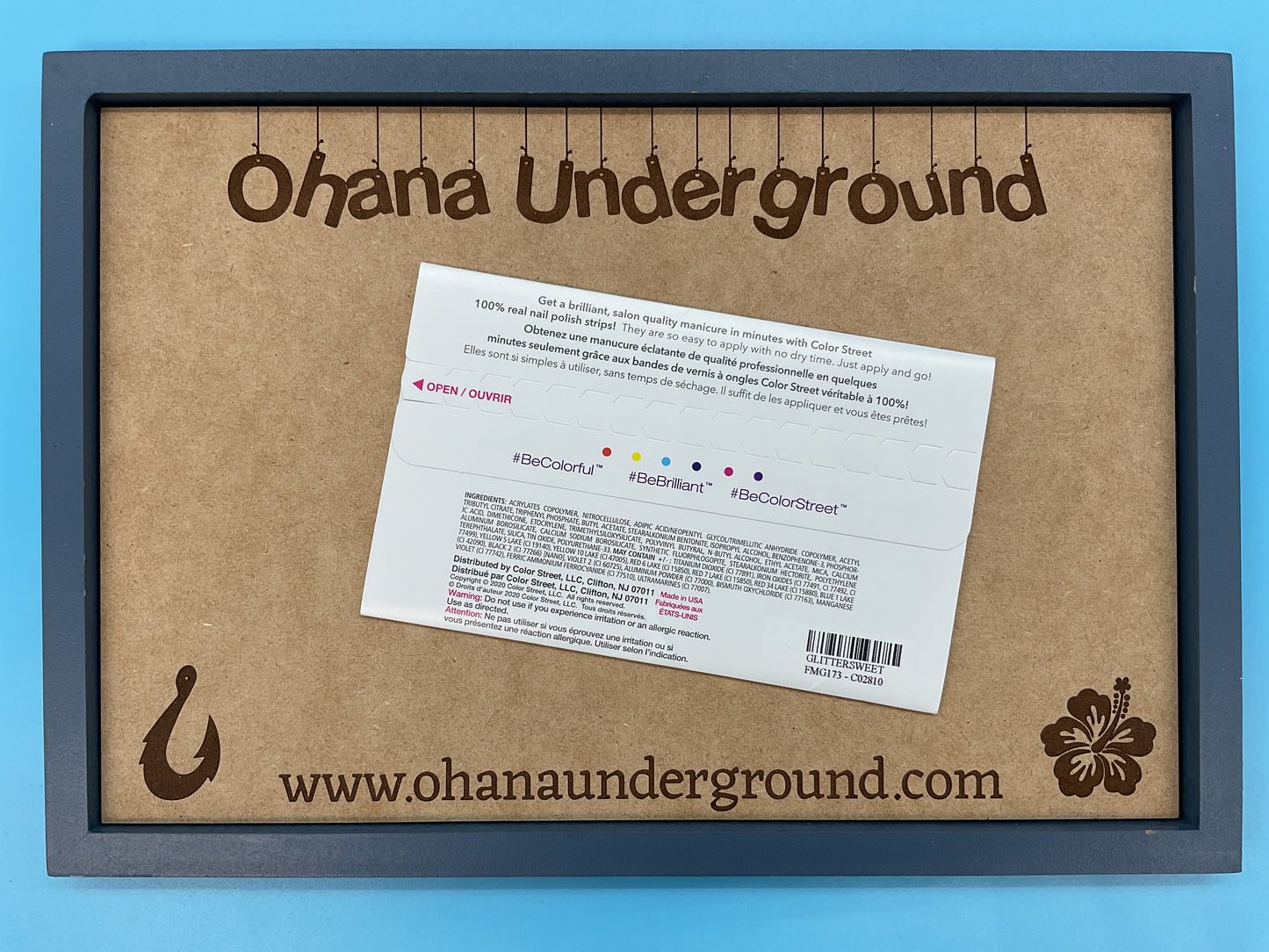 Color Street Nail Strips | Glittersweet | Real Polish | Easy Apply |