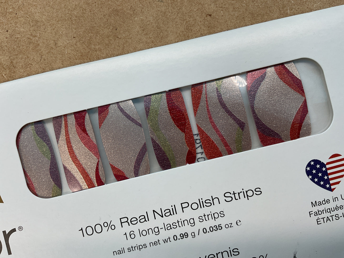 Color Street Nail Strips | Get in Line | Real Polish | Easy Apply |