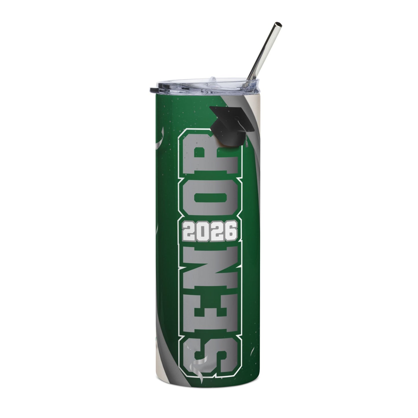 Senior 2026 Stainless Steel Tumbler - 20oz Graduation Travel Cup