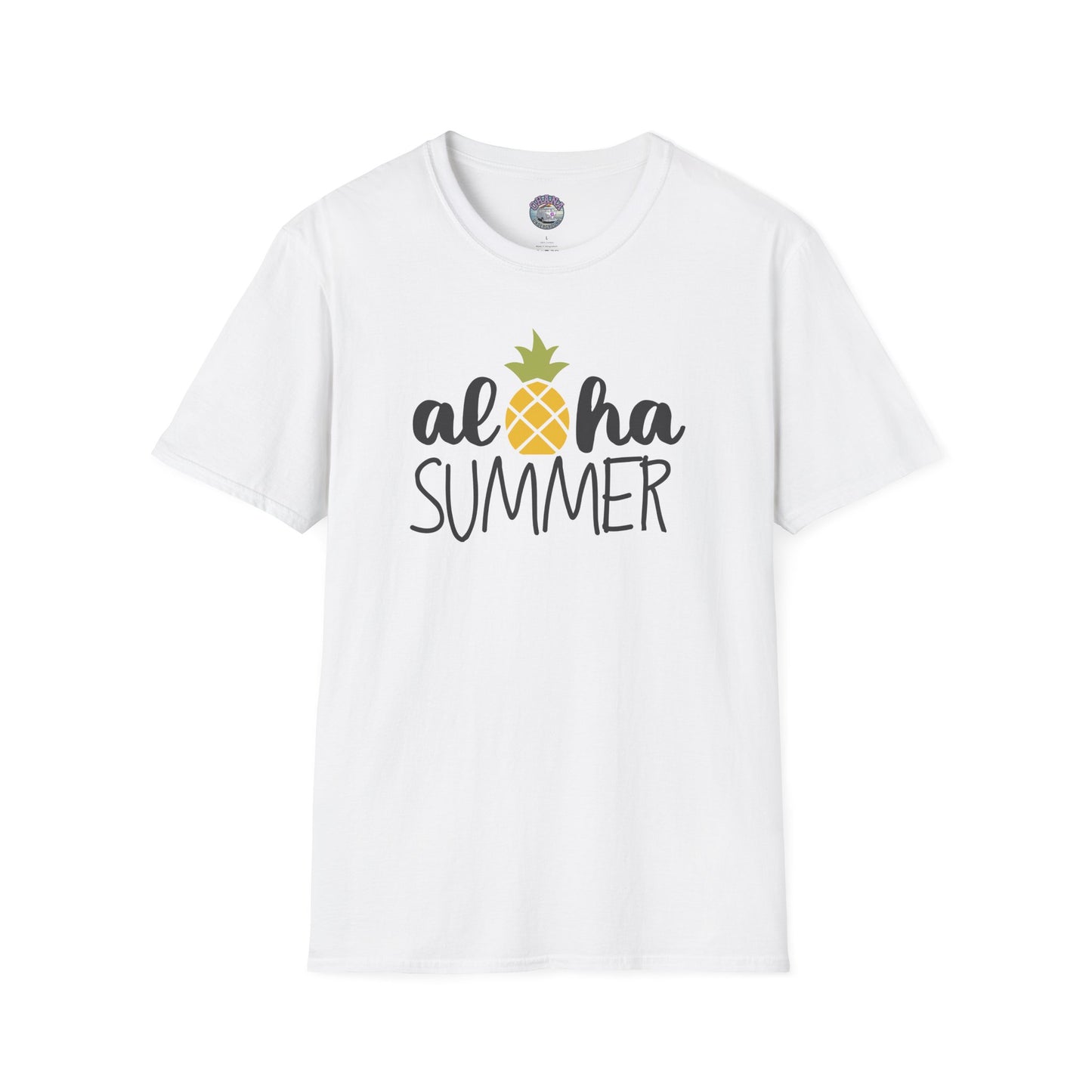 Shaka Brands Aloha Summer Pineapple T Shirt S-2XL