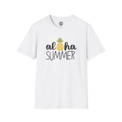 Shaka Brands Aloha Summer Pineapple T Shirt S-2XL