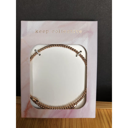 Keep Collective ~ Rebel Coil Rose Gold Bracelet