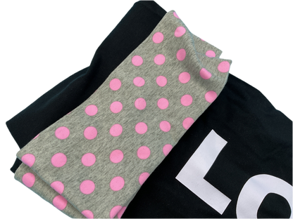 *NEW* Victoria’s Secret PINK LOVE Polkadots Leggings *Medium*