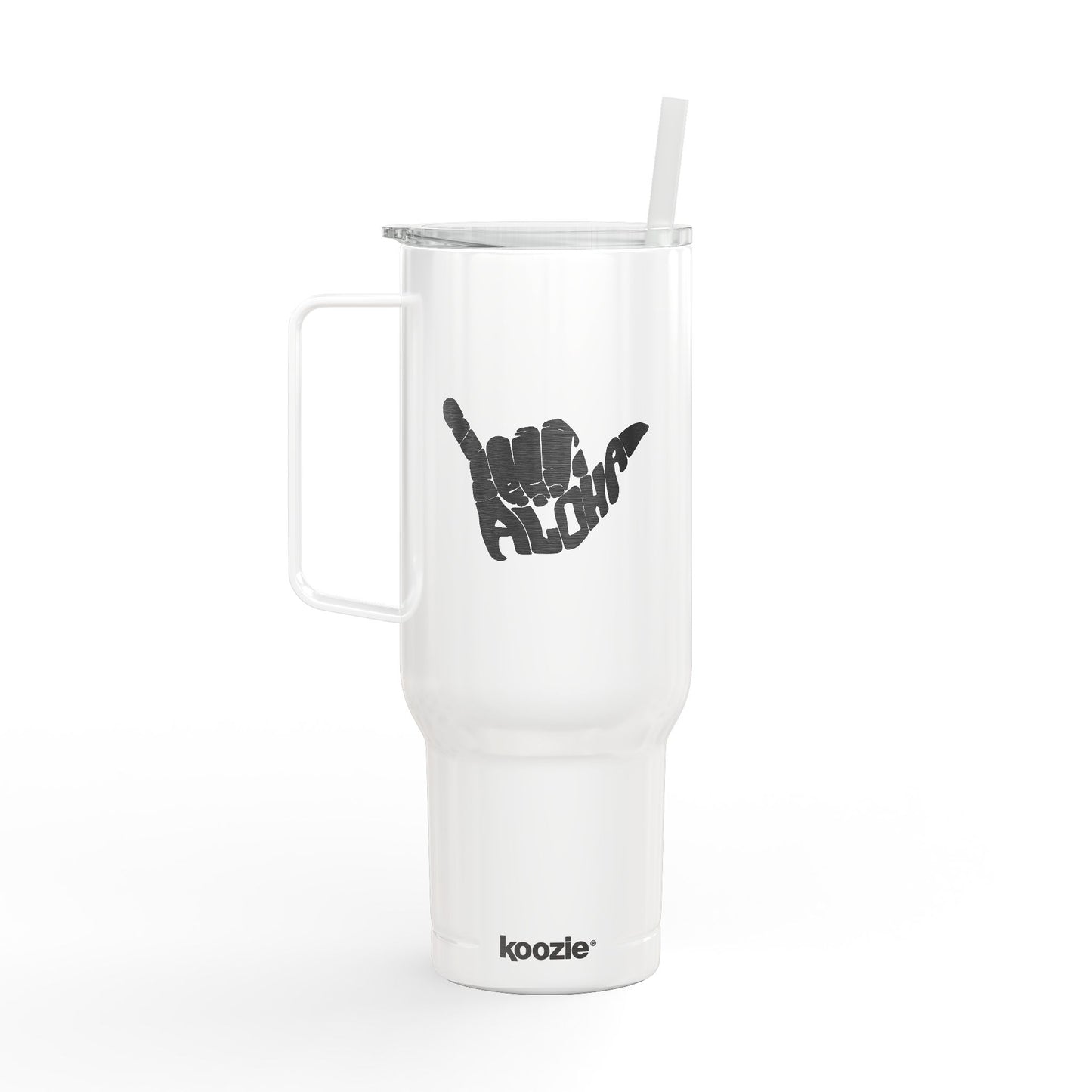 Ohana Underground Engraved Tumbler Shaka Hand Aloha Design 40oz