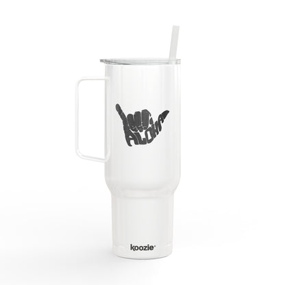 Ohana Underground Engraved Tumbler Shaka Hand Aloha Design 40oz