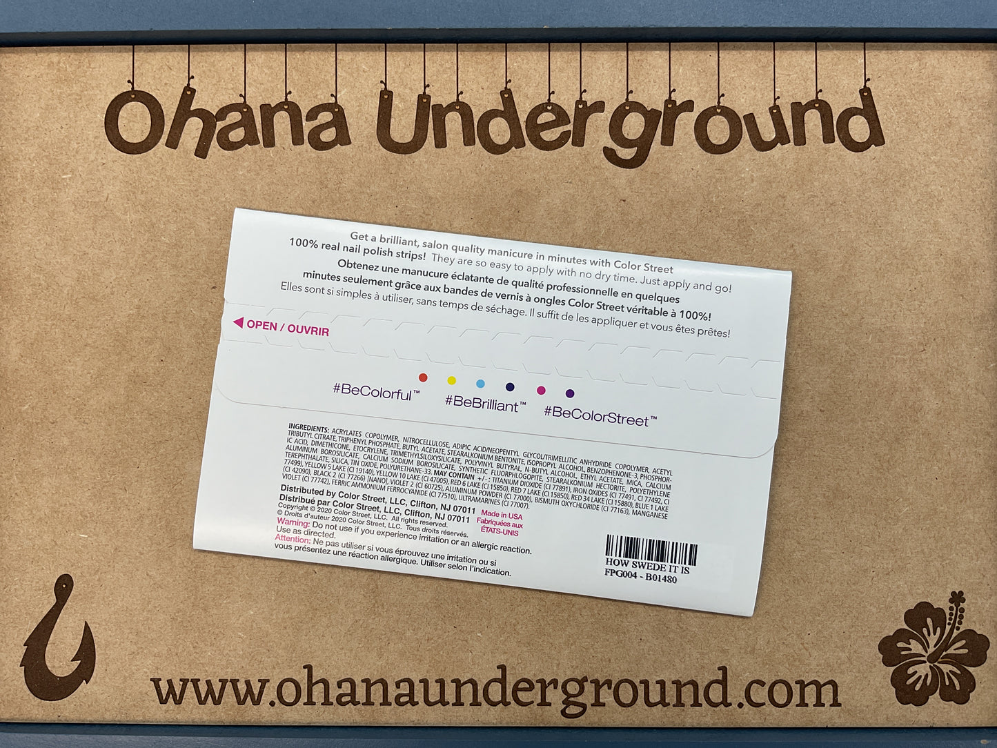 Color Street Nail Strips | Pedicure | How Swede It Is | Real Polish | Easy Apply