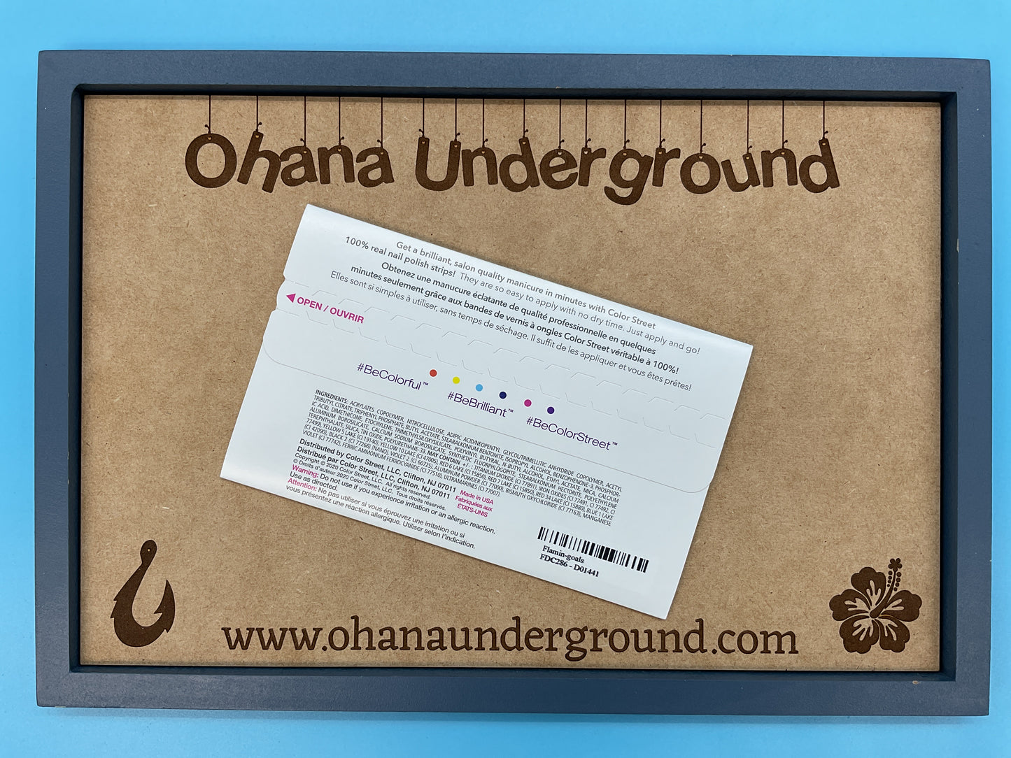 Color Street Nail Strips | Flamin-goals | Real Polish | Easy Apply |