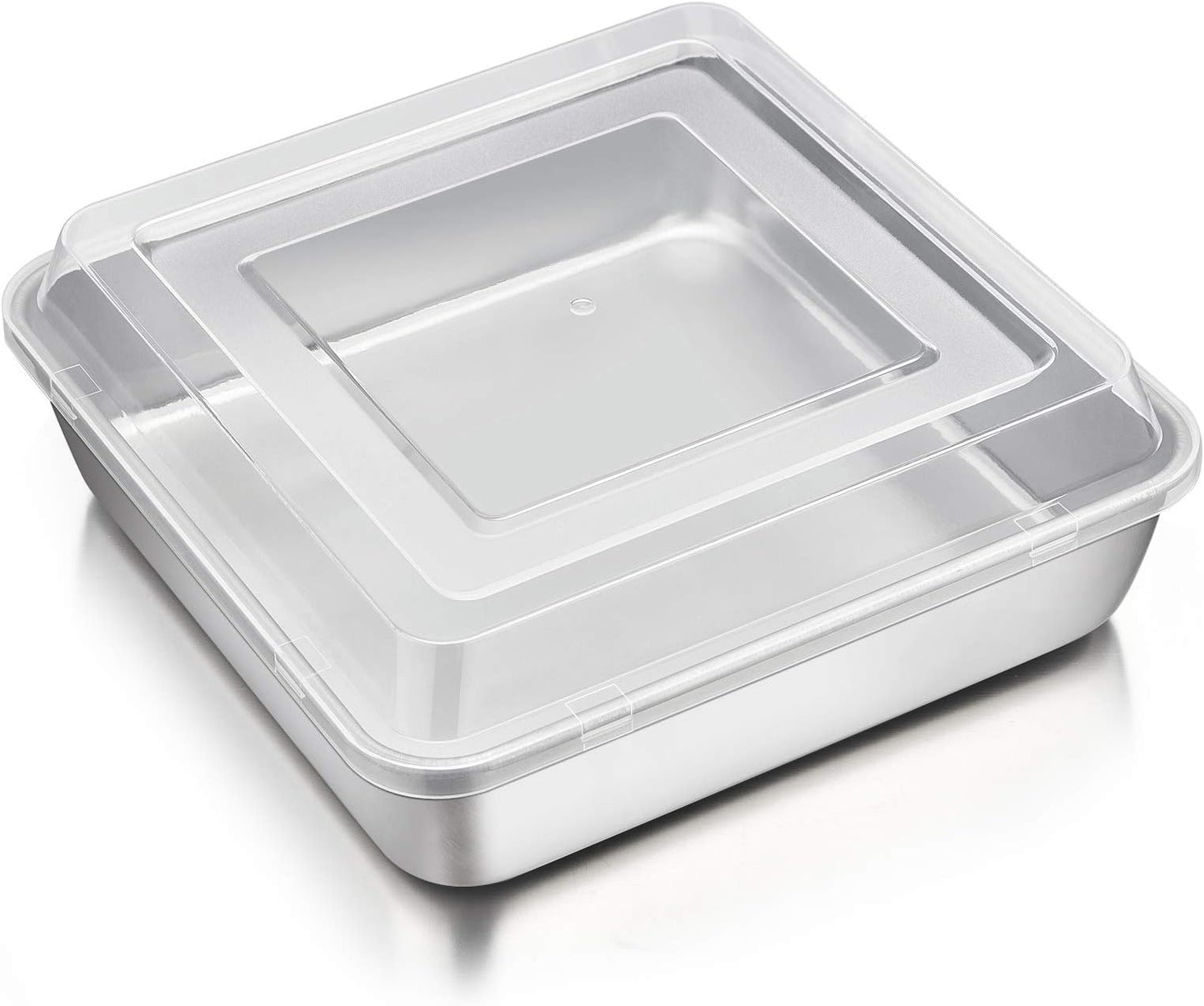 Pampered Chef | 8" (20-cm) Square Pan with Lid | NEW | 100668 | Ohana Underground