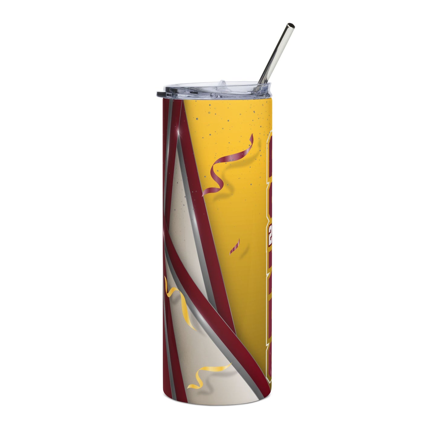 Senior 2026 Stainless Steel Tumbler - Graduation Slim Travel Cup