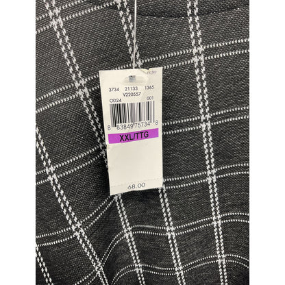 Van Heusen Women’s Plaid Stretch Top – XXL