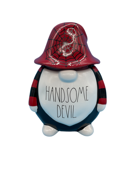 Rae Dunn ~ Handsome Devil Gnome Canister