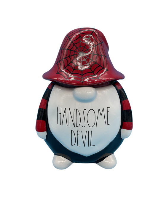 Rae Dunn ~ Handsome Devil Gnome Canister
