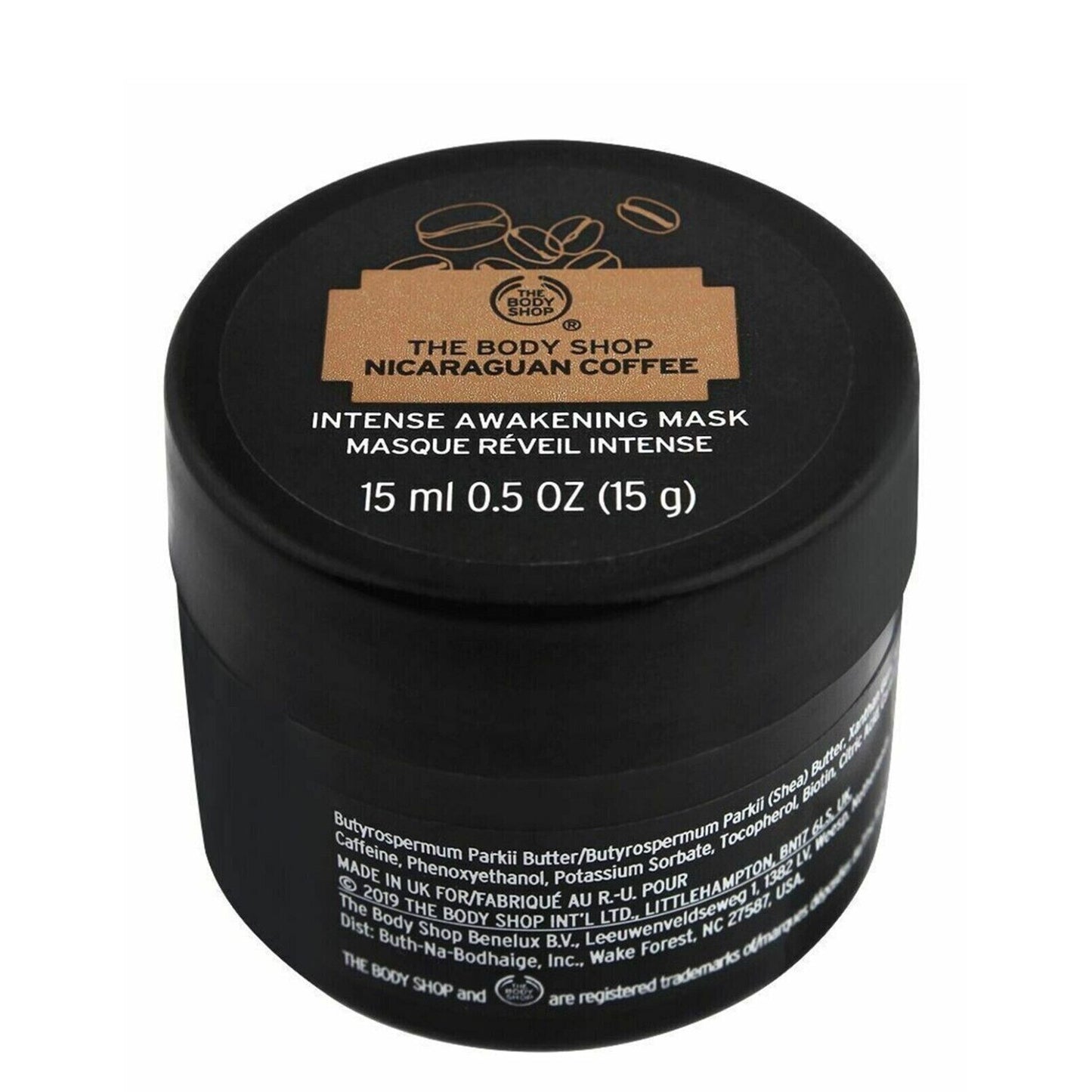 The Body Shop *Nicaraguan Coffee* Intense Awakening Mask 15ml