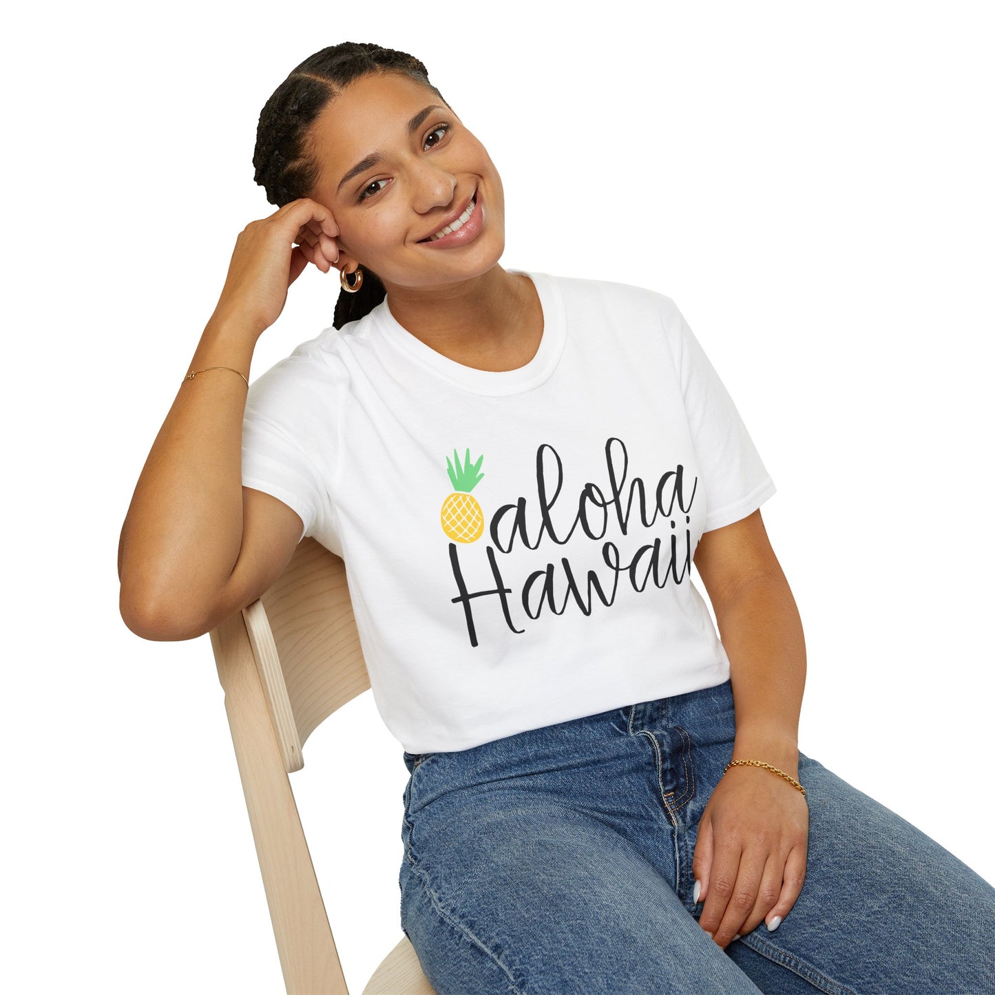 Shaka Brands Aloha Hawaii Pineapple T Shirt S-2XL